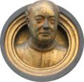Bust of Lorenzo Ghiberti in the Gates of Paradise